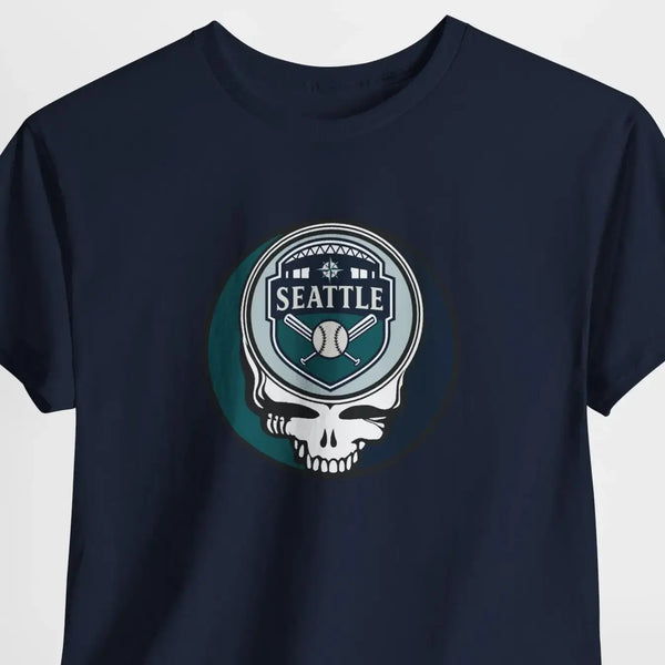 Grateful Dead - Seattle Mariners Grateful Dead Steal Your Face T-Shirt - StealieShop